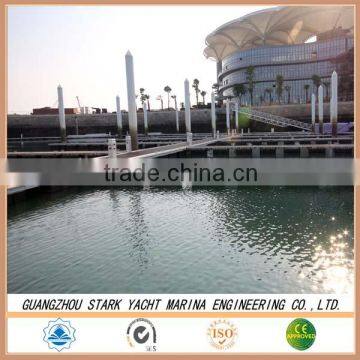 Heavy duty hot dipped galvanized steel frame floating dock