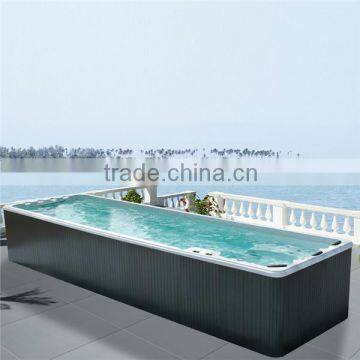 CE ETL RoHS approved 10.6m endless swimming pool