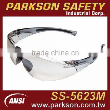 Taiwan Trendy Economic Safety Glasses with Mirror Coating ANSI Z87.1 Standard SS-5623M