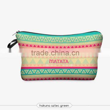 2015 New Arrival hakuna fashion designer matata fashion cosmetic bag