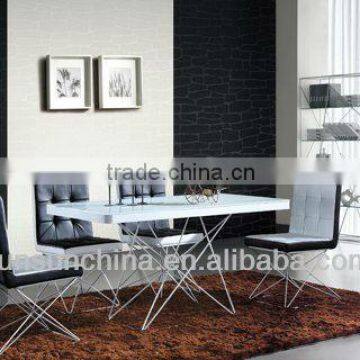 2013 High density board fashion new style stainless steel Living room sets