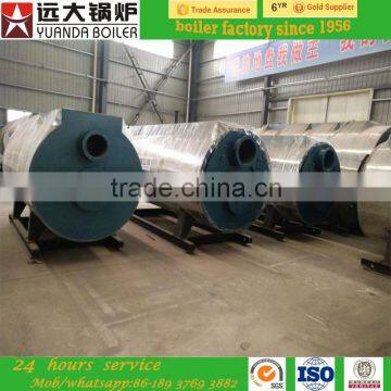4000kg/hr 13kg/m2 pressure heavy oil fired steam boiler