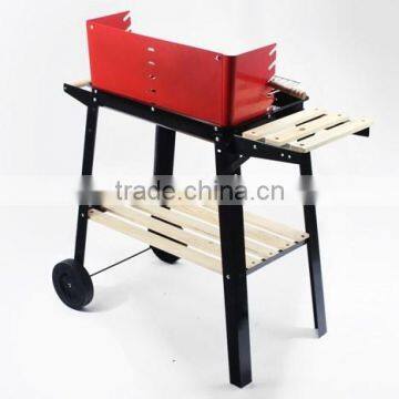 Large Square Pully Indoor Charcoal Bbq Grill photo-4