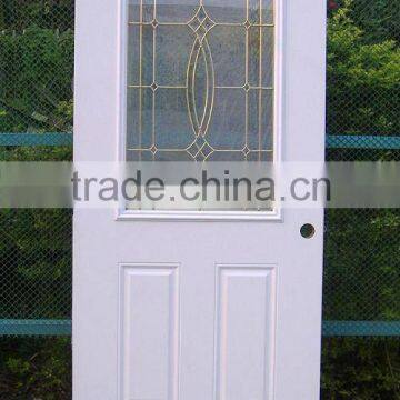 Safety Outside Doors With Half Lite Glass 36"80" photo-4