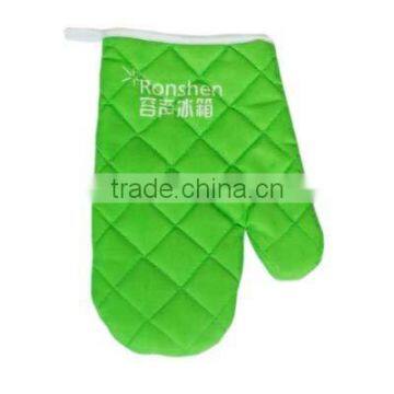 Green microwave oven glove&Oven mitten