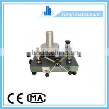 Piston dead weight tester with range 0.04-0.6 Mpa with range 0.04-0.6 Mpa