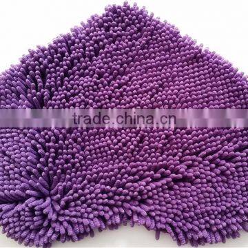 NEW Anti Slip Back Microfiber Chenille Carpet,microfiber Bath Mat / Chenille Mat-QINYI