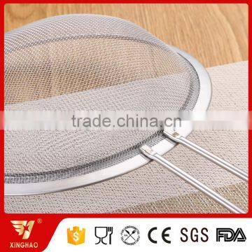 Kitchen Round Food Net Leakage Powder Leakage Resistance Oil Strainer photo-2