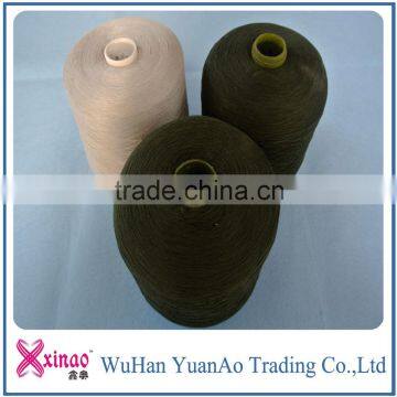 High Tenacity Colored Yarn 100% Polyester Twisted Textile Yarn