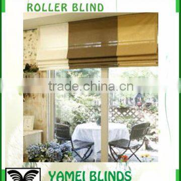 jacquard manual roman blind fabric, curtain blinds, interior window treatment