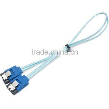 blueflat Sata data cable 3.0,SATA 3.0 Cable Straight to Straight