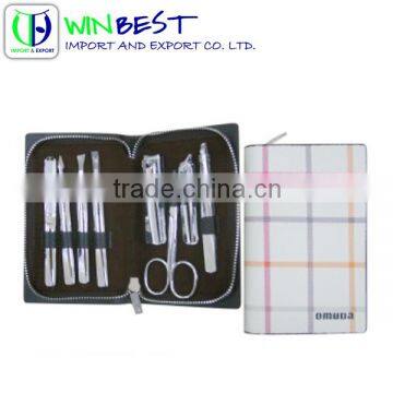 Wholesale High Quality Carbon Steel/ Stainless Steel Complete Manicure Set For Men/Women Outdoor Travel & Camping photo-3