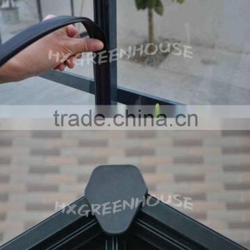 Early Modern Europe Green and Grey Garden Glass Greenhouse photo-5