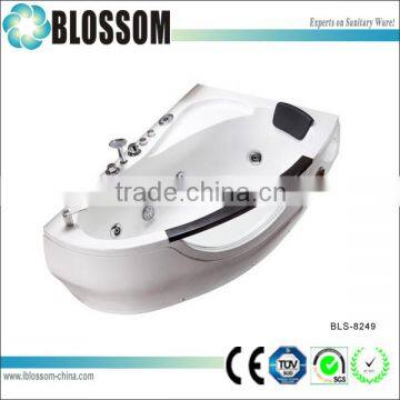 Luxury bathroom whirlpool tub indoor corner massage bathtub