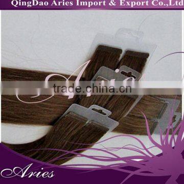 Unprocessed european remy micro tape and hair extension