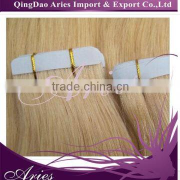 100% Real Tape-In Human Hair Extensions Body Wave Curly