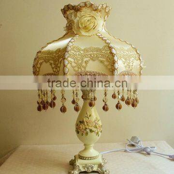2015 New Arrival Elegent Table Lamp Wedding Table Lamp Blow Table Lamp