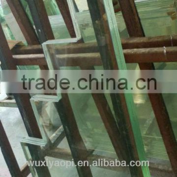 Super white low iron laminated glass