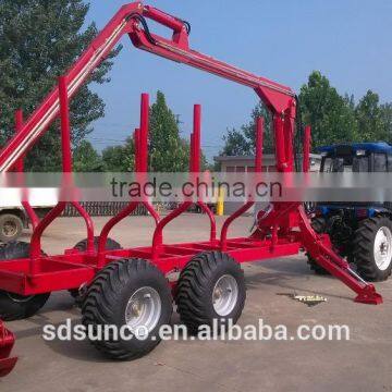 ZM Series Log Trailer Crane ZM10006,Timber Trailer With Crane,Tractor Mounted Model((1 Ton,3 Ton,5 Ton,8 Ton,10ton,12 Ton) )