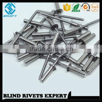 HIGH QUALITY DIN 7337 STAINLESS CLOSED TYPE BLIND RIVETS photo-2