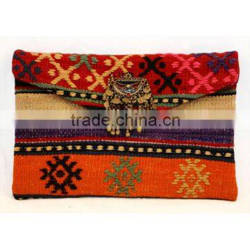 Woman Clutch Bag - Kilim Bag - Ladies HandBag