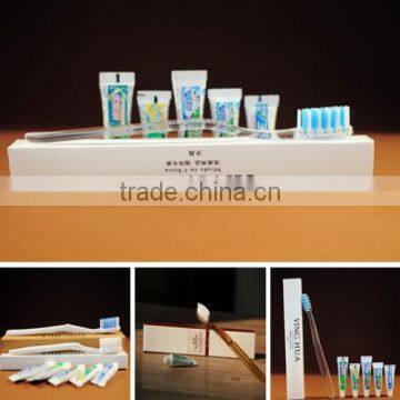 Yangzhou soft bristle hotel necessities toothbrush for hotel supplies