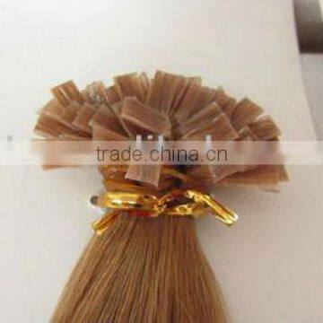 Double Drawn Italy Glue European Remy Fusion Pre-boned Hair Extensions photo-2