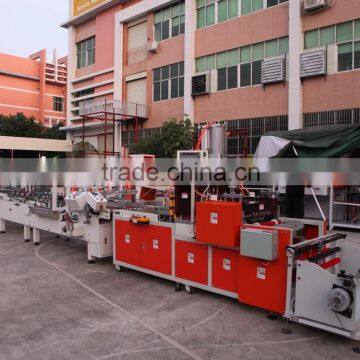 CN PET long boxes folding gluing machine