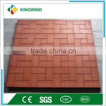 high density & elasticity anti slip rubber floor mat rubber tile