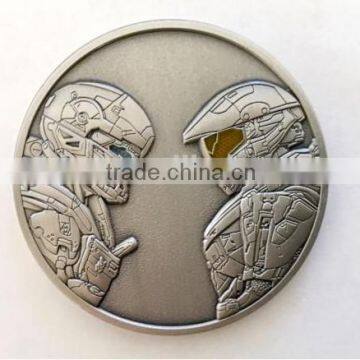 cheap custom coins hot sales fancy coin Top Quality Custom metal coin token for playing game