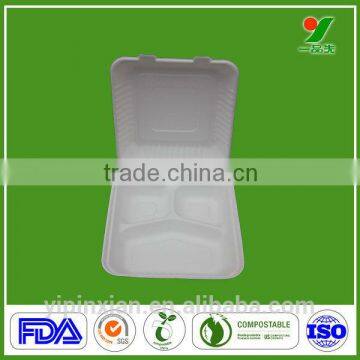 disposable paper tableware eco-friendly pulp food container