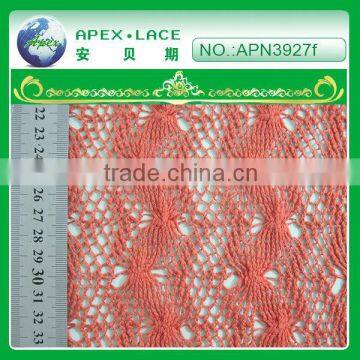 polyester fabric net lacefor wedding dress-APN3927F