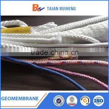 White 3 Strands Twisted Nylon Rope, Nylon Marine Rope