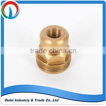Brass tube pipe fitting nipple harden hose