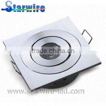 1 x 3W/1W Rectangle downlight