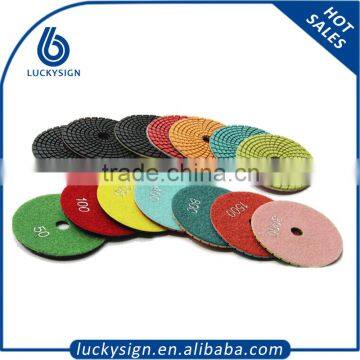 Diamond wet polishing pads for stone, concrete polishing pads manufacturer