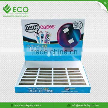 Popular Mobile Phone Accessories Counter Top Display Box for Merchandising