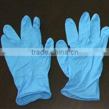 Disposable nitrile gloves