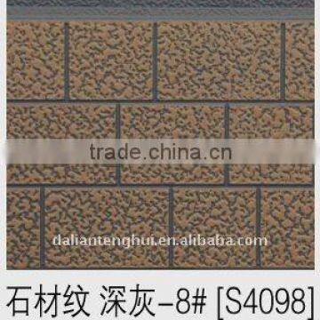 Exterior Insulation Decorative siding Wall Board/Panel cladding with paint texture tiles /unipan