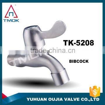 1/2"male BSP thread stainless steel bibcock garden faucet /tap kitchen for water 316 /304 wall mounted wahsing machine in oujia