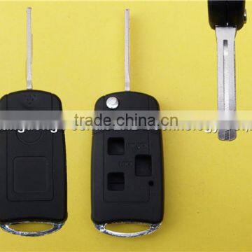 Lexus 3 button flip remote key case shell for Lexus RX300 LX470 car key cover