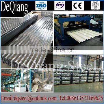 Galvanized metal corrugated colorbond manufacture from Shandong Prrovince in China