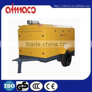 2.2KW 8bar mobile diesel air compressor SMPD-7/8