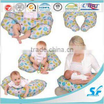 U shape cotton fabric cushion body pillow for baby