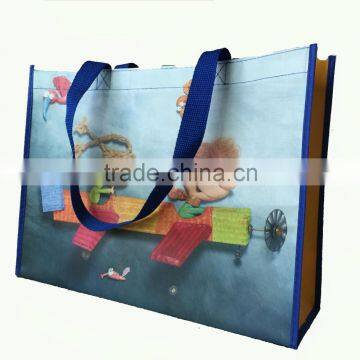 Eco friendly fashion pp non woven bag