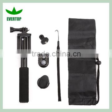 2016 OEM Super quality Aluminium folding bluetooth remote selfie stick kit TS-QP06BR