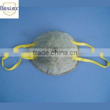 Radiation free disposable dust face mask/respirator