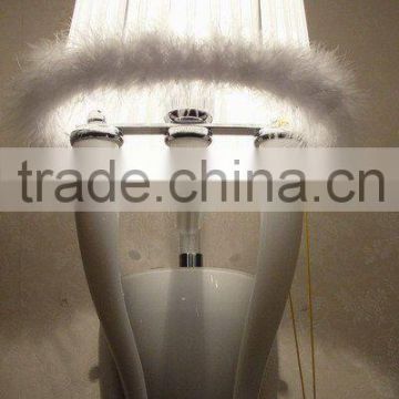 2015 white glass sconces lamps boudoir wall light fixture with UL