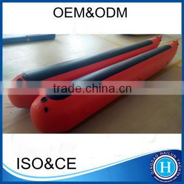 PVC pontoon tubes OEM inflatable tube color optional