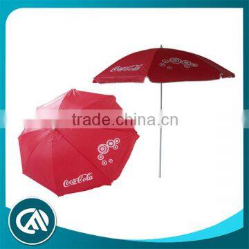 Professional Solar parasol advertising umbrellas commercial grade